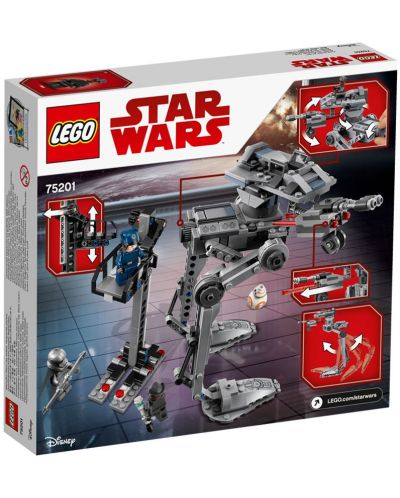 Конструктор Lego Star Wars - AT-ST на Първата заповед (75201) - 7