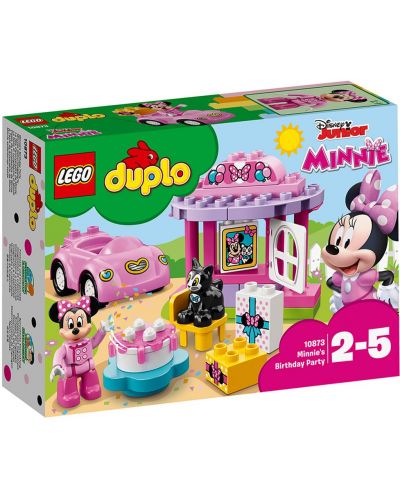 Конструктор LEGO Duplo - Парти за рожден ден на Мини Маус (10873)