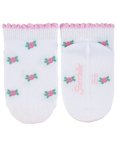 Летни чорапки Sterntaler - За момиче, 3 чифта, размер 19/22, 12-24 м - 2