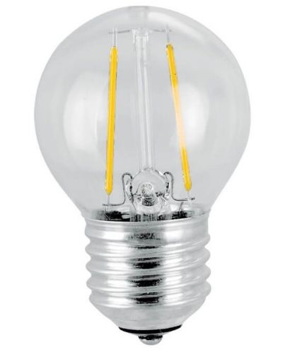 LED крушка Vivalux - GF45, E27, 4W, 3000K, филамент - 1