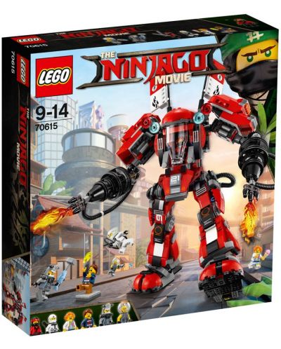 Конструктор Lego Ninjago - Огнен робот (70615) - 1
