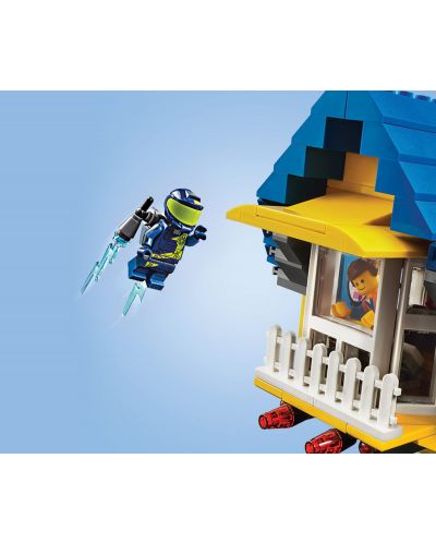 Конструктор Lego Movie 2 - Къща-мечта/ракета за бягство на Емет (70831) - 13