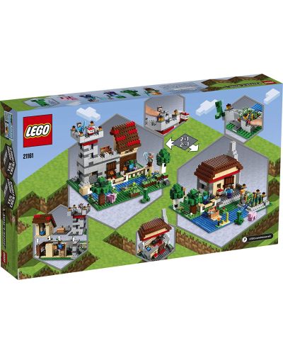 Конструктор LEGO Minecraft - Кутия за конструиране 3.0 (21161) - 2