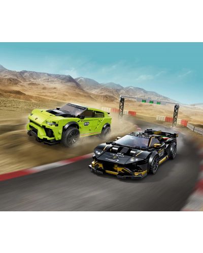 Конструктор Lego Speed Champions - Lamborghini Urus ST-X & Lamborghini Huracán Super Trofeo EVO (76899) - 4