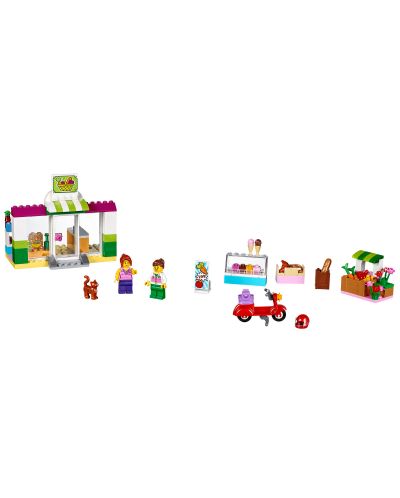 Lego Juniors: Комплект в куфарче - Супермаркет (10684) - 4