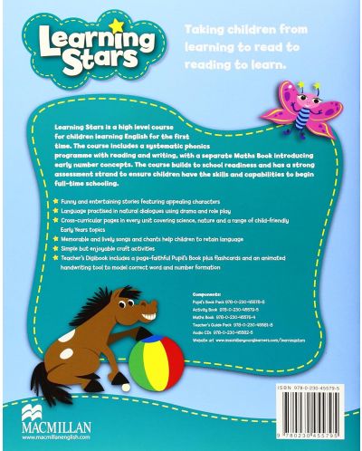 Learning Stars Level 2: Activity Book / Английски език - ниво 2: Учебна тетрадка - 2