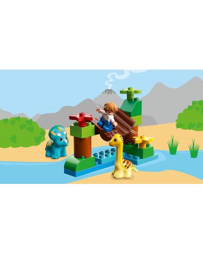 Конструктор Lego Duplo - Зоологическа градина за дружелюбни гиганти (10879) - 4