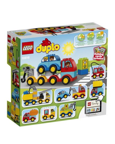Конструктор Lego Duplo - Моите първи превозни средства (10816) - 3