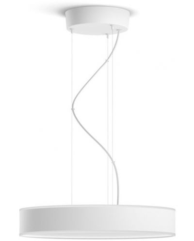LED пендел Philips - Hue Enrave, IP20, 33.5W, dimmer, бял - 1