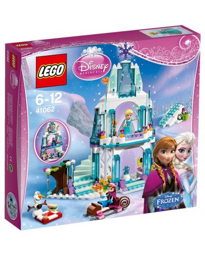 Конструктор LEGO Disney Princess - Блестящият леден замък на Елза (41062)