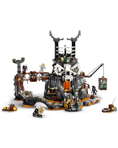 Конструктор Lego Ninjago - Тъмниците на магьосника на черепите (71722) - 4