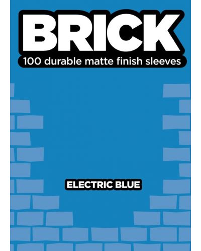 Legion Standard Size "Brick Sleeves" - Electric Blue (100) - 1