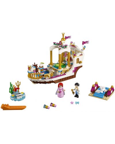 Конструктор Lego Disney Princess - Кралската лодка за празненства на Ариел (41153) - 9