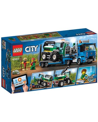 Конструктор Lego City - Транспортьор за комбайни (60223) - 8