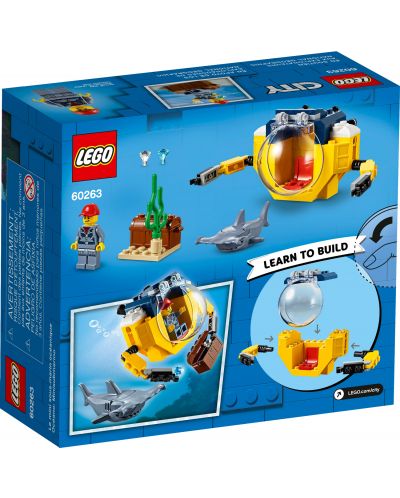 Конструктор Lego City - Мини подводница (60263) - 2