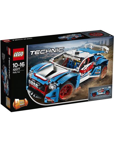 Конструктор Lego Technic - Кола за рали (42077) - 1