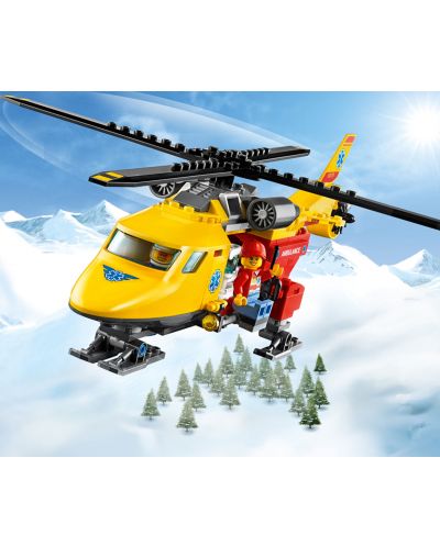 Конструктор Lego City - Линейка хеликоптер (60179) - 5