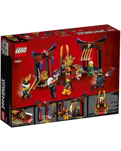 Конструктор Lego Ninjago - Схватка в тронната зала (70651) - 4