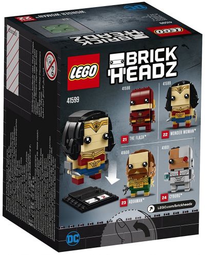 Конструктор Lego Brickheads - Wonder Woman™ (41599) - 5