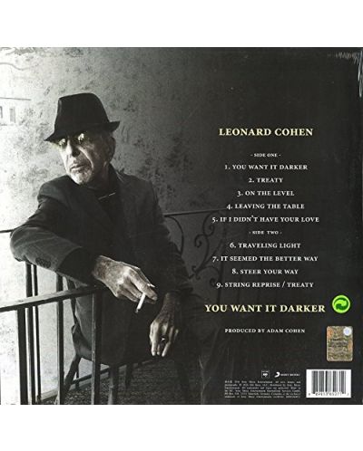 Leonard Cohen - You Want It Darker (Vinyl) - 2