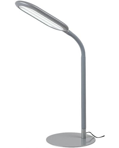 LED Настолна лампа Rabalux - Adelmo 74008, IP 20, 10 W, димируема, сива - 1