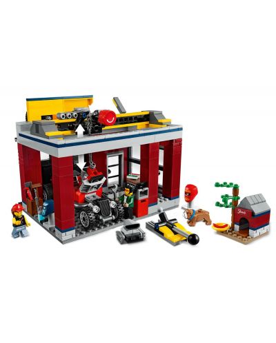Конструктор Lego City Nitro Wheels - Сервиз за тунинг (60258) - 8