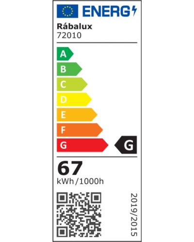 LED Полилей Rabalux - Fringilla 72010, IP20, 67W, 230V, хром - 6