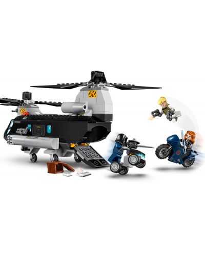 Конструктор Lego Marvel Super Heroes - Преследване на хеликоптера на Черната вдовица (76162) - 4