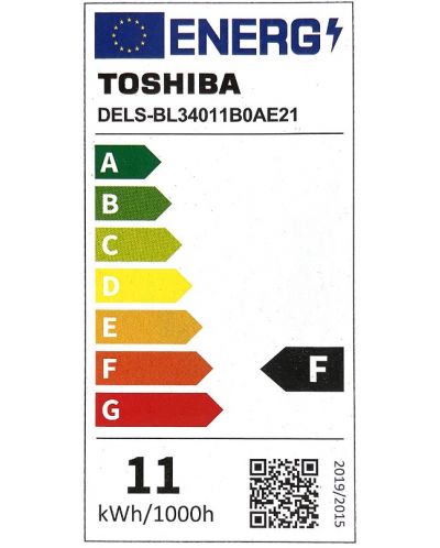 LED крушка Toshiba - 11=75W, E27, 1055 lm, 6500K - 3