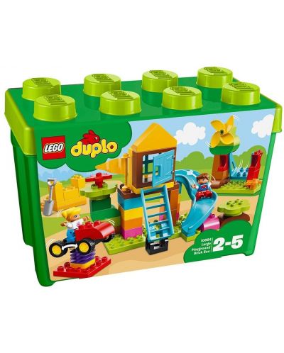 Конструктор Lego Duplo - Голяма площадка – кутия с тухлички (10864) - 1