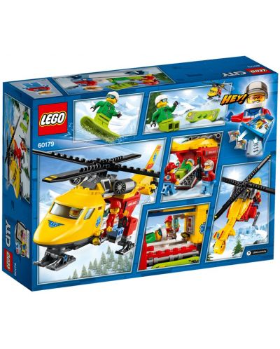 Конструктор Lego City - Линейка хеликоптер (60179) - 10