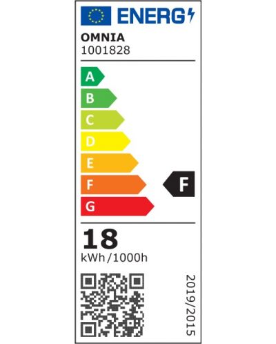 LED Плафон Omnia - Simple, IP44, 18W, 1350lm, 4000K, бял - 2