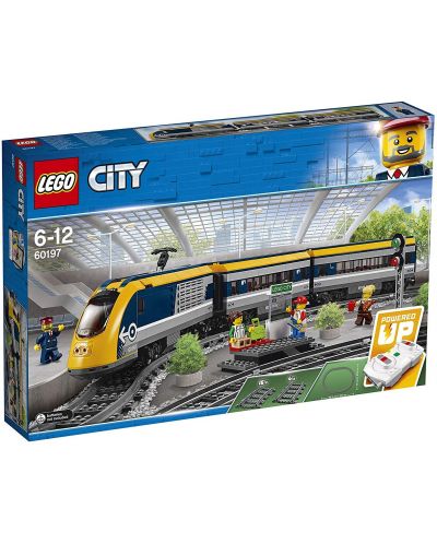 Конструктор Lego City - Пътнически влак (60197) - 1