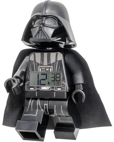Настолен часовник Lego Wear - Star Wars, Darth Vader, с наметало и будилник - 2