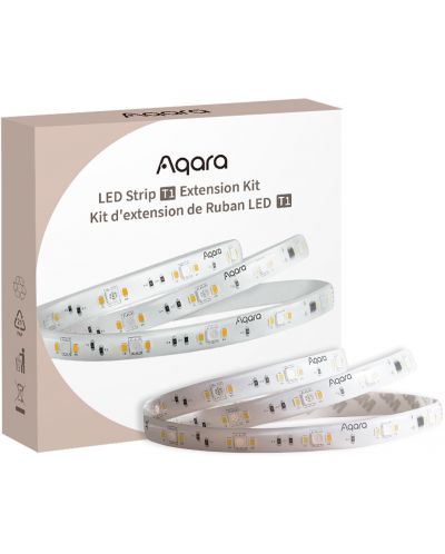 LED смарт лента Aqara - T1 Extension, 1m, бяла - 1