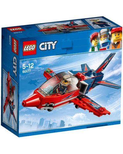 Конструктор Lego City - Самолет за въздушно шоу (60177) - 1