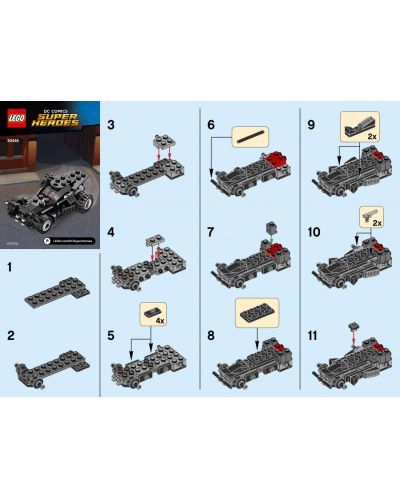 Конструктор Lego DC Super Heroes - Батмобил (30446) - 4