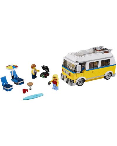 Конструктор Lego Creator - Слънчев микробус за сърф (31079) - 4