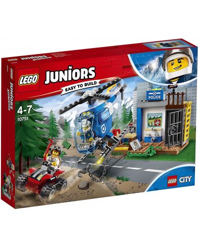 Конструктор Lego Juniors - Полицейско преследване в планината (10751) - 1