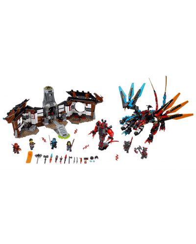 Конструктор Lego Ninjago - Ковачницата на дракона (70627) - 4