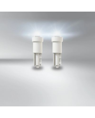 LED Автомобилни крушки Osram - LEDriving, SL, W2.3W (T5), 0.25W, 2 броя, бели - 3