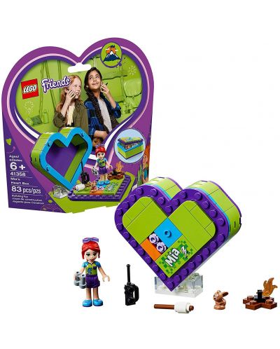 Конструктор Lego Friends - Кутията с форма на сърце на Mia (41358) - 9