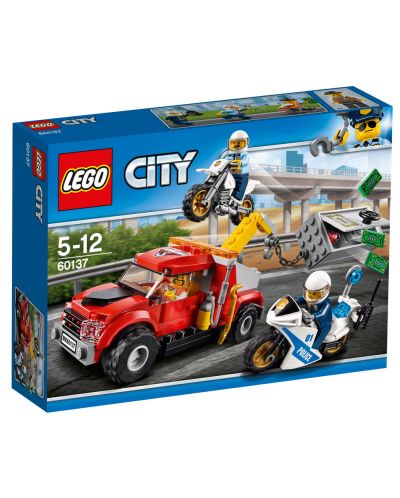 Конструктор Lego City - Проблем с влекач (60137) - 1