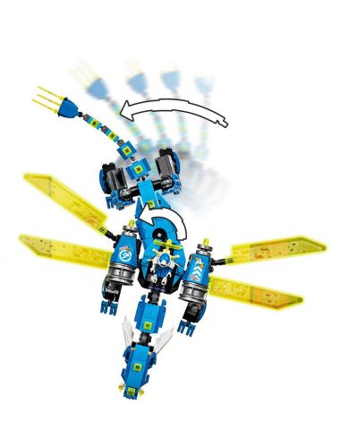 Конструктор Lego Ninjago - Кибер драконът на Jay (71711) - 5