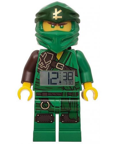 Настолен часовник Lego Wear - Ninjago Lloyd, с будилник - 1