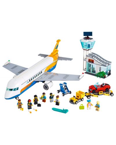 Конструктор LEGO City - Пътнически самолет (60262) - 4
