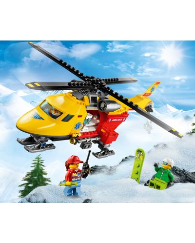 Конструктор Lego City - Линейка хеликоптер (60179) - 15
