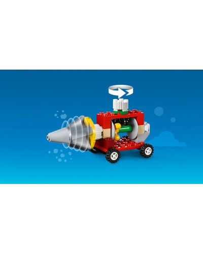 Конструктор Lego Classic - Тухлички и зъбни колела (10712) - 6