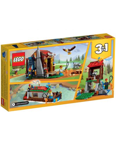 Конструктор 3 в 1 Lego Creator - Външна кабина (31098) - 2