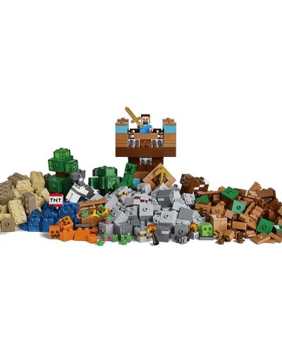 Конструктор Lego Minecraft - Кутия за конструиране 2.0 (21135) - 6